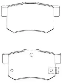 Комплект тормозных колодок, дисковый тормоз AISIN купить